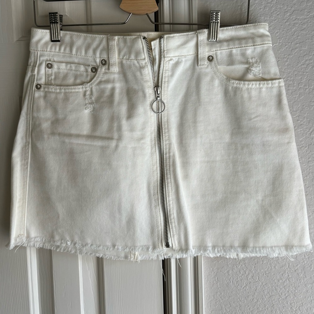 Free People White skirt